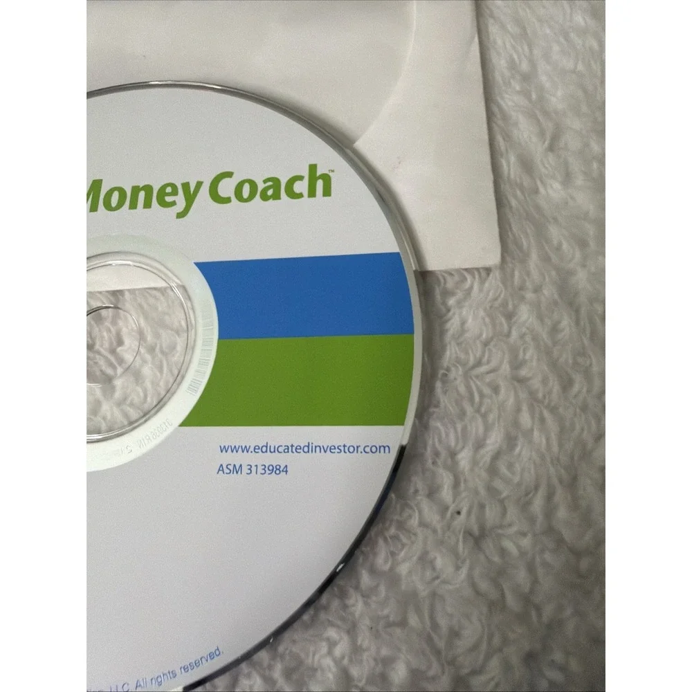 Money Coach Educated Investor PC CD ROM Software VTG 1999